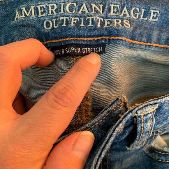 AMERICAN EAGLE JEANS USED JUST A FEW TIMES JEGGINGS PERFECT CONDITION 2 - Picture 5 of 6